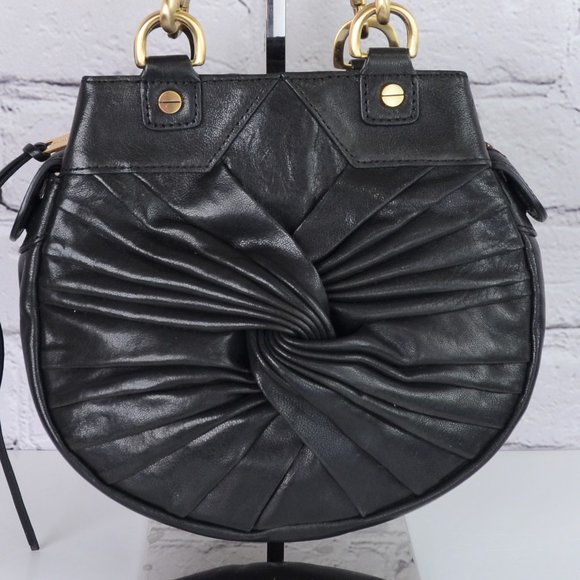 ALEXIS HUDSON Black & Gold Chain Shoulder Bag … - Picture 2 of 15